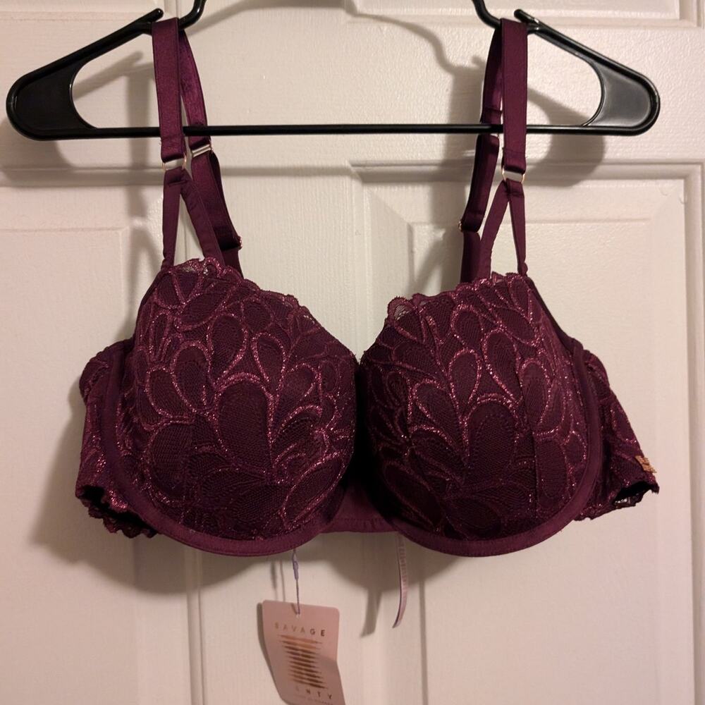 Savage x Fenty - Not Sorry Balconette Bra - 38DD NWT